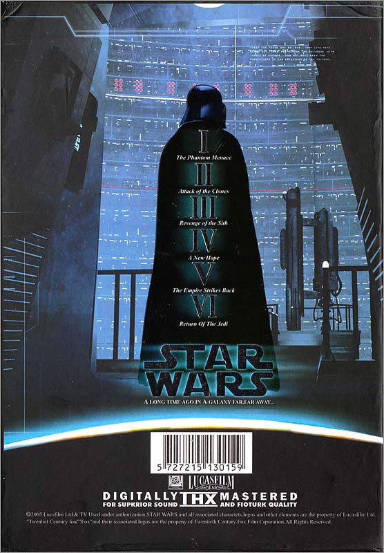 star wars 6 disc set