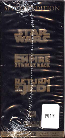 star wars vhs box set 1997